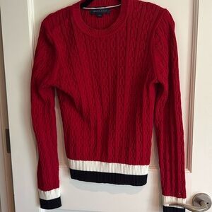 Women’s red Tommy Hilfiger Sweater